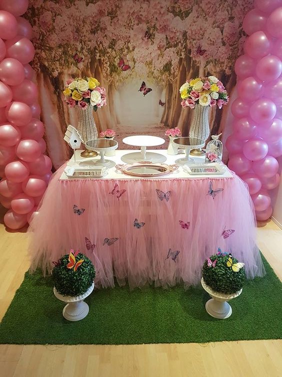 decoração jardim das borboletas luxo