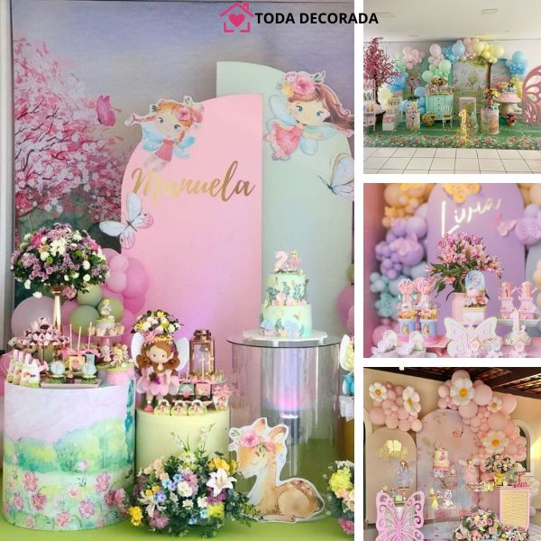 decoração jardim das borboletas luxo