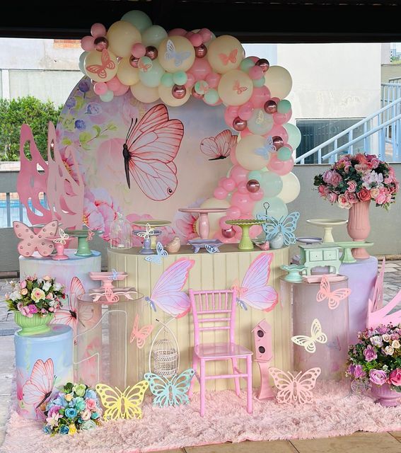 decoração jardim encantado 1 ano menino