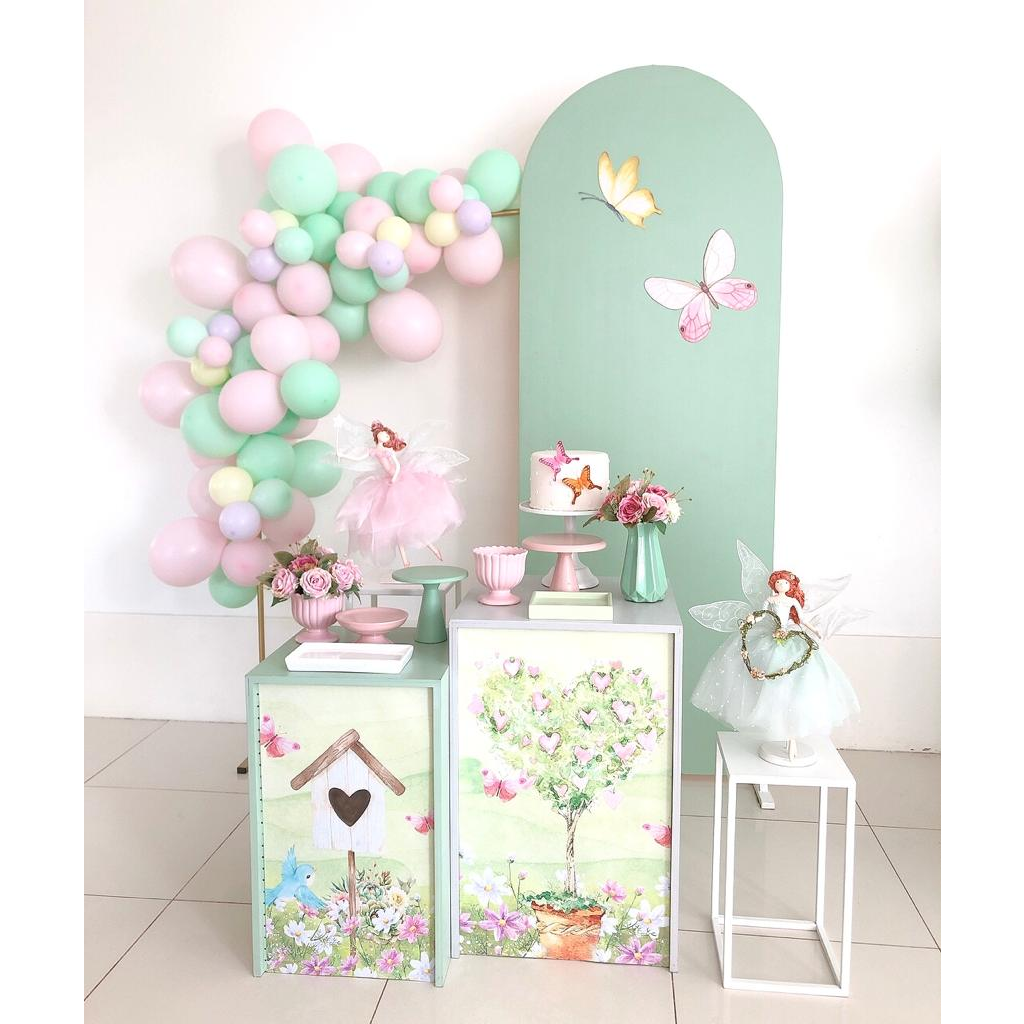 Como Montar um Painel Mágico de Jardim Encantado com Luzes de LED