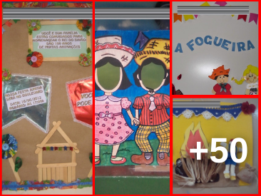 decoração junina infantil