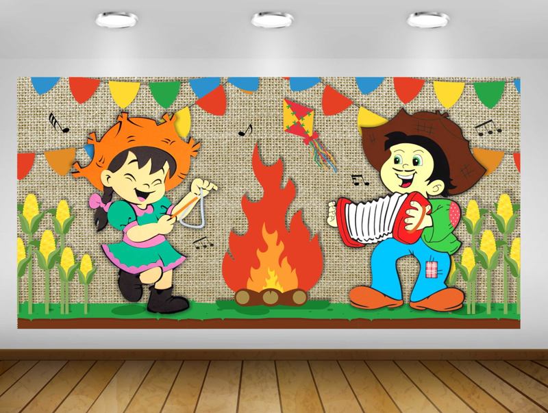 ideias de decoração junina infantil criativas