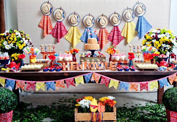 quanto custa decoração junina infantil