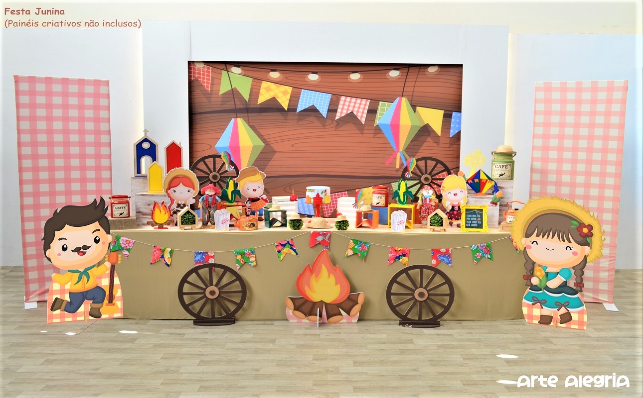 erros comuns na decoração junina infantil