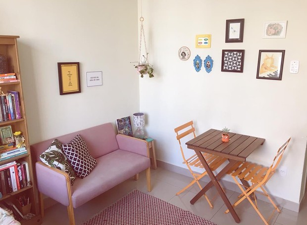 ideias de decoração kitnet 25m2 simples