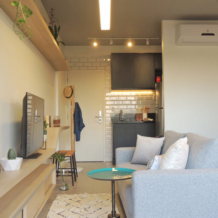 quanto custa decorar kitnet 25m2