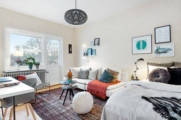 erros comuns ao decorar kitnet 25m2