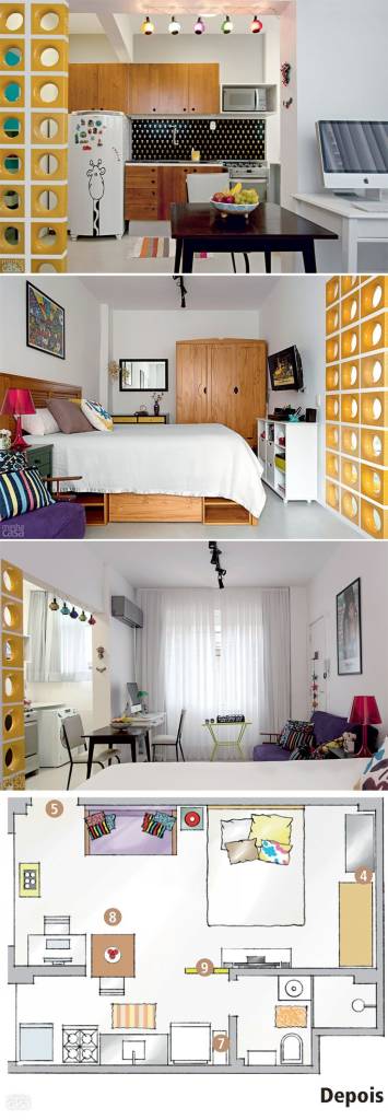 kitnet 25m2 vs studio 25m2 qual o melhor