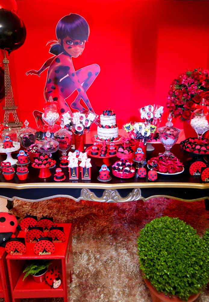 decoração ladybug
