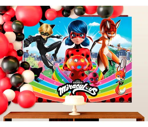 erros comuns decoração ladybug painel redondo