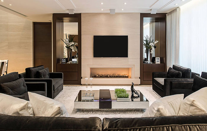 erros comuns decorar lareira sala