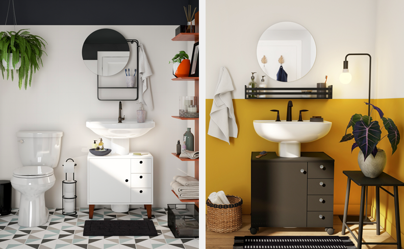 Microcimento vs. Porcelanato: Qual o Melhor Revestimento para seu Lavabo?