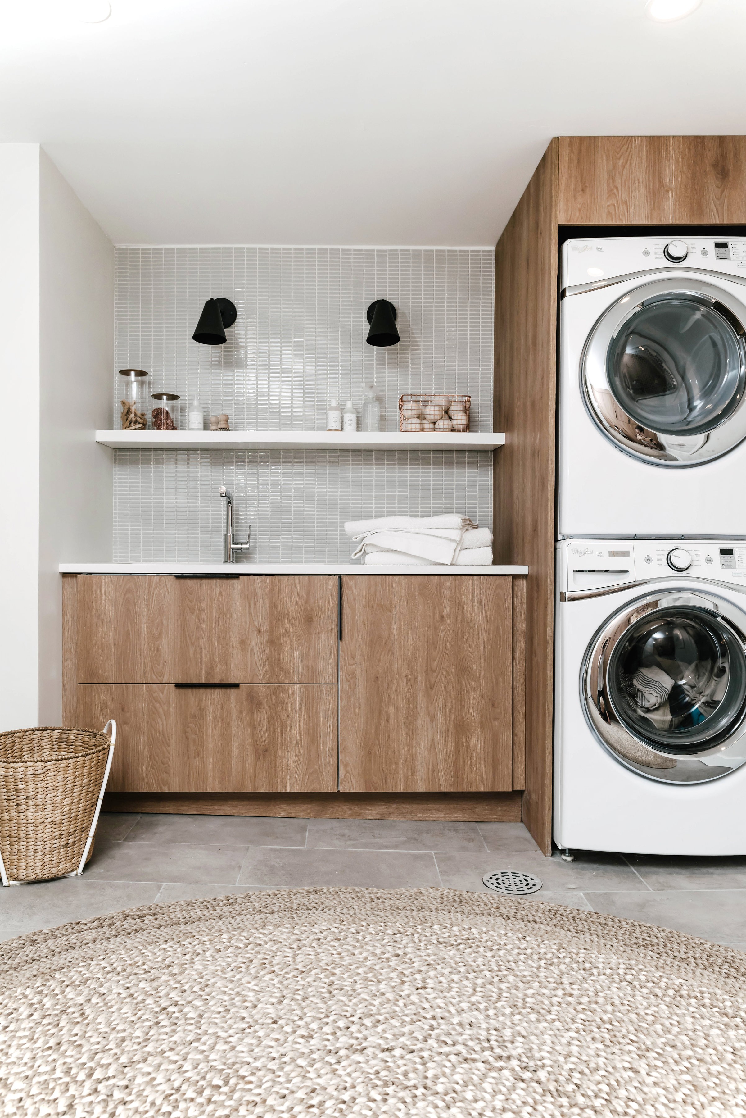 decoração lavanderia