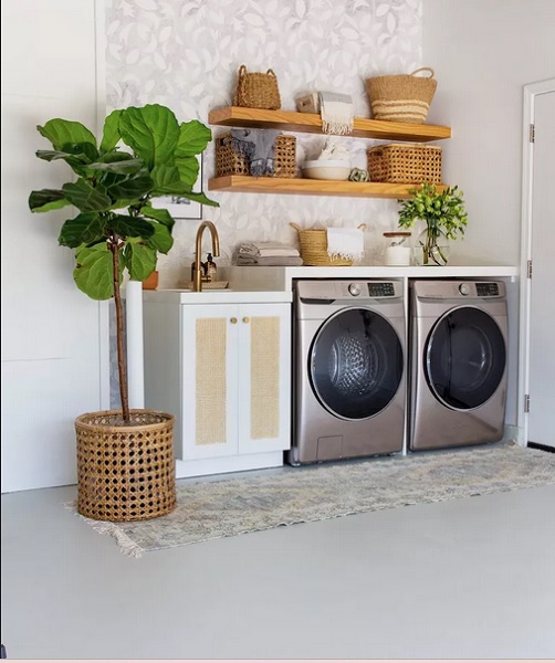 decoração lavanderia