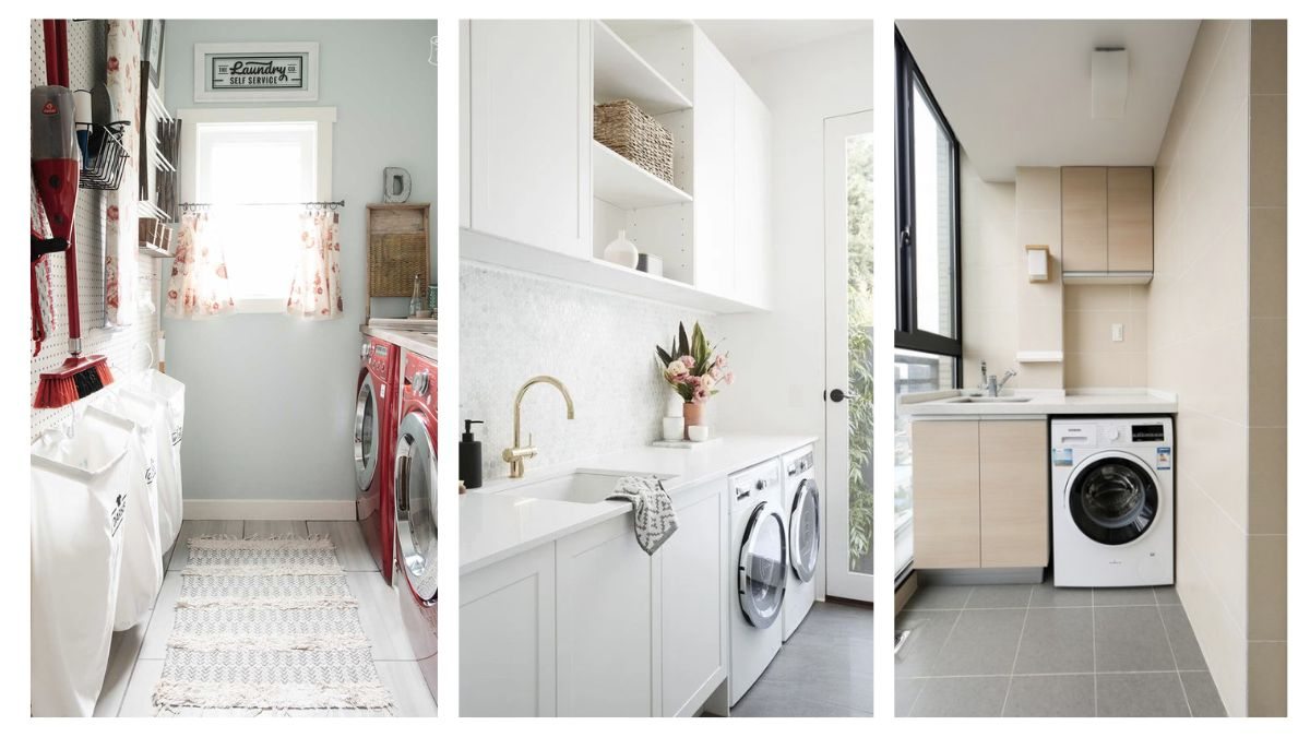 decoração lavanderia