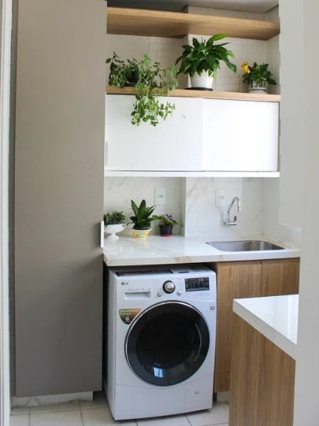 lavanderia planejada vs lavanderia simples