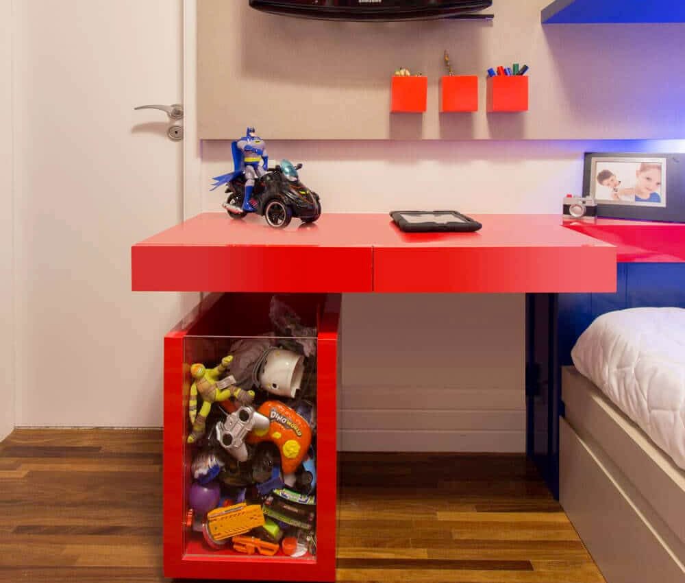 decoração lego quarto