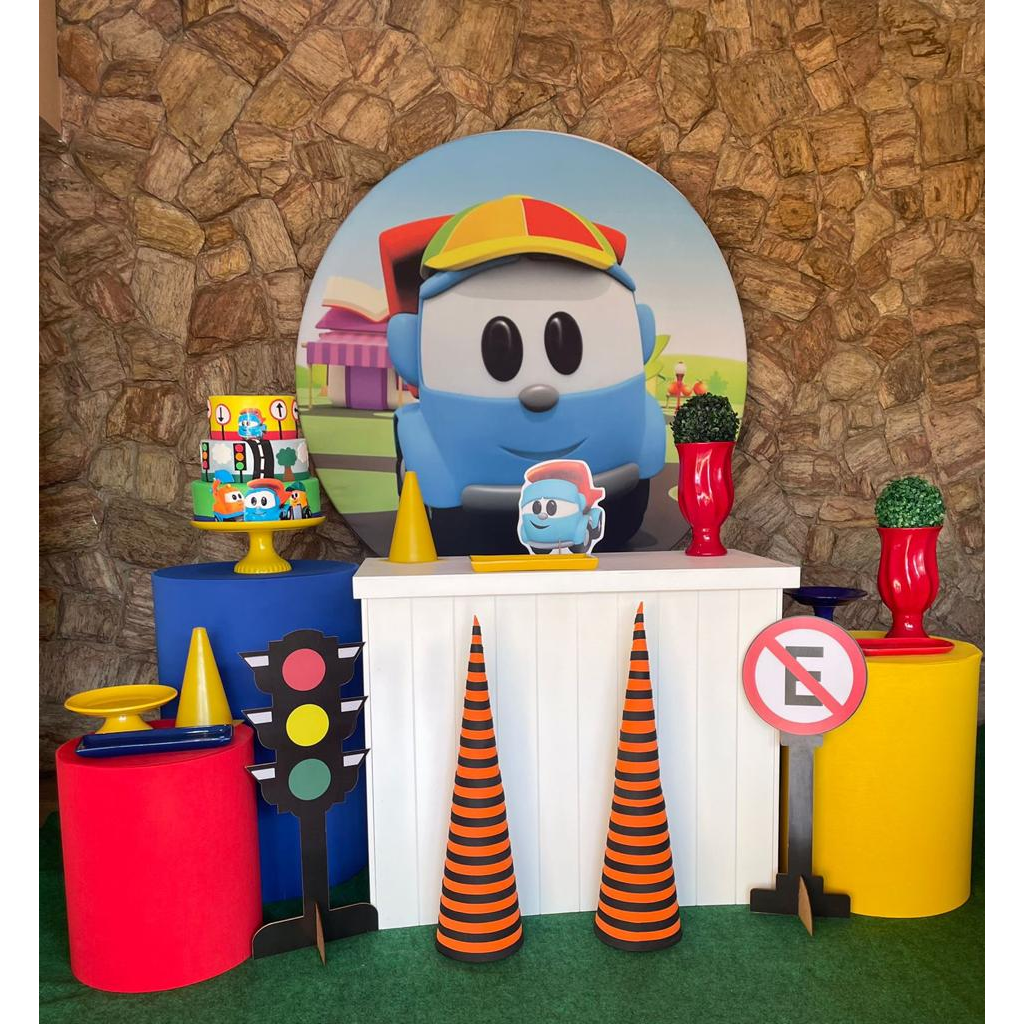 DIY: Painel Redondo do Léo, o Caminhão para sua Festa