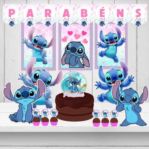 decoração lilo e stitch vs moana