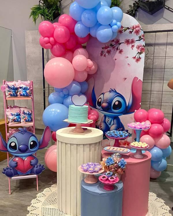decoração lilo stitch