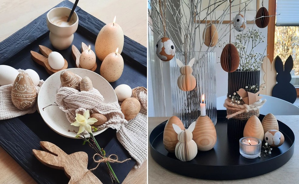 decoração loja pascoa