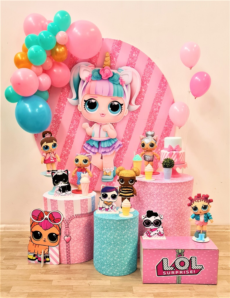 decoração lol simples