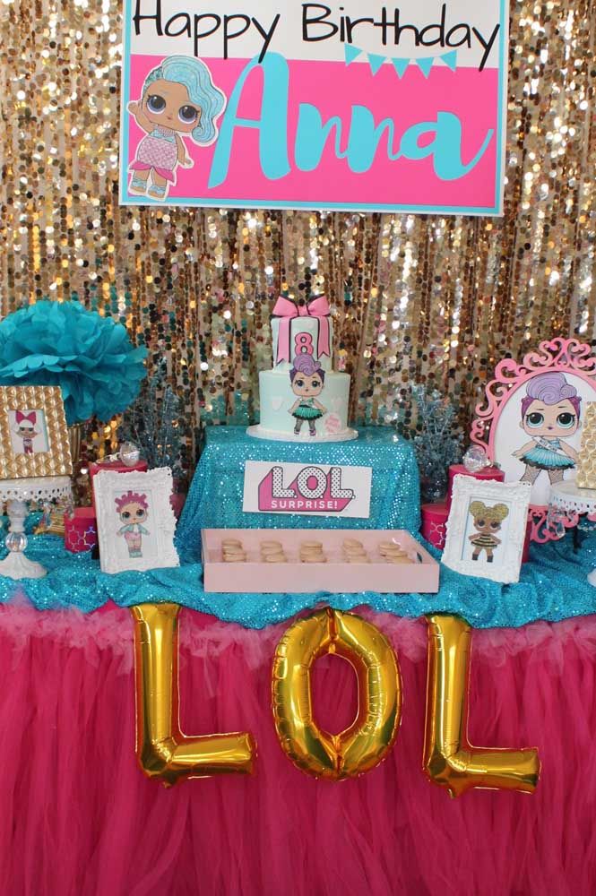 Como montar uma decoração de festa LOL Surprise inesquecível