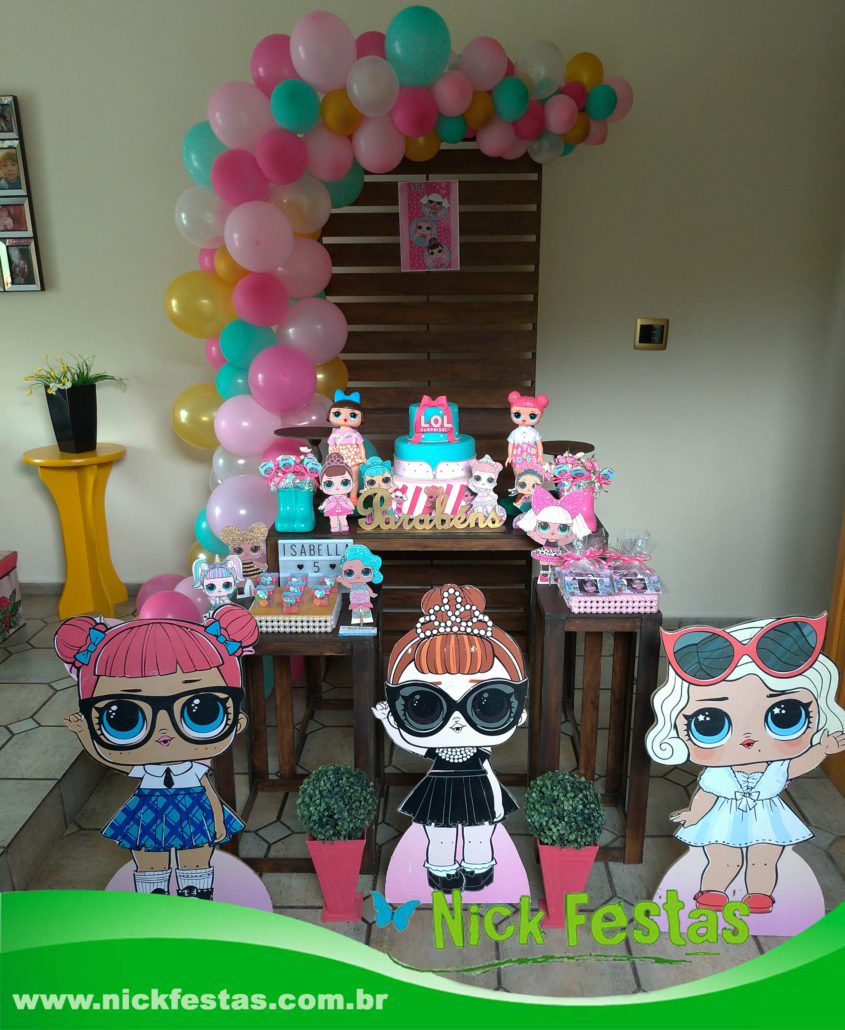 Ideias criativas para o tema LOL Surprise em festas infantis