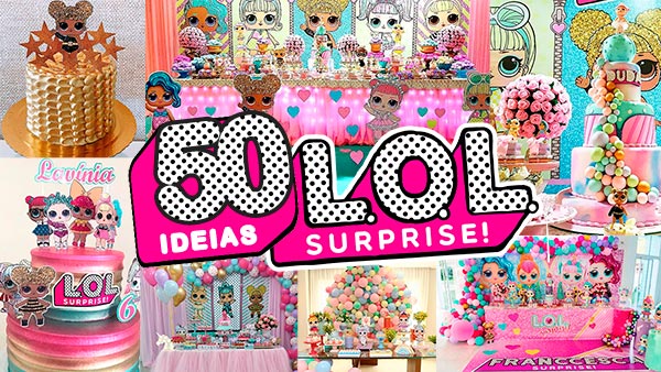 Acessórios essenciais para complementar a decoração LOL Surprise