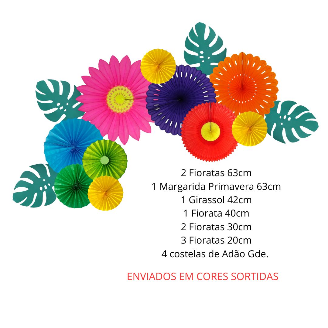 decoração luau simples