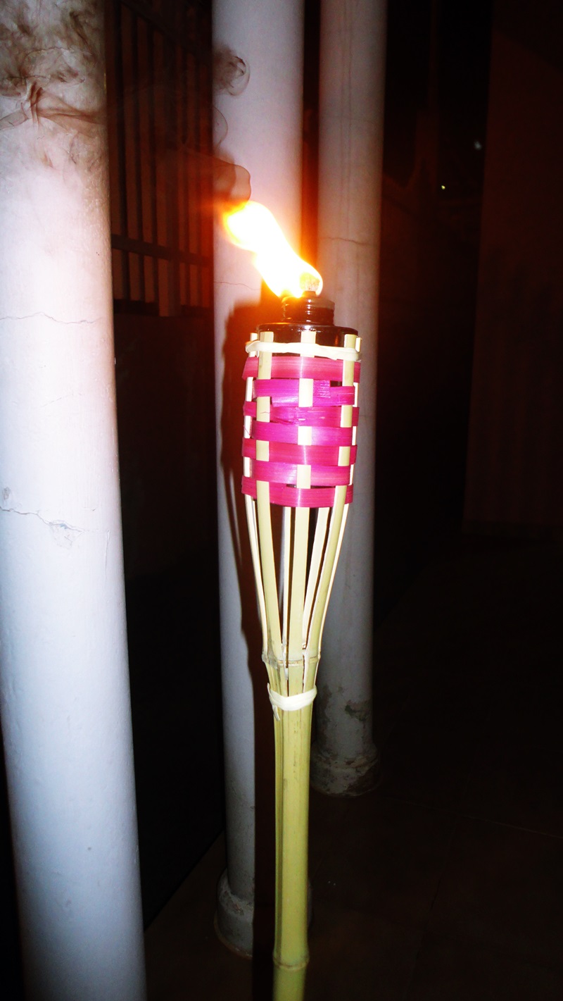 decoração luau simples