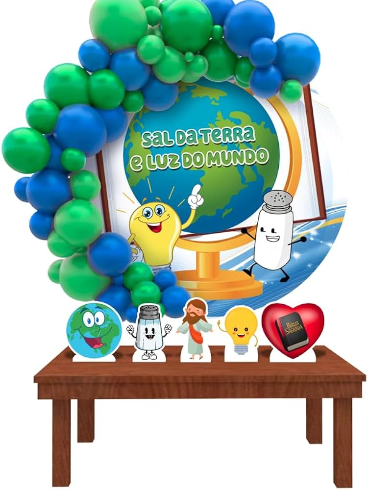 decoração luz do mundo infantil