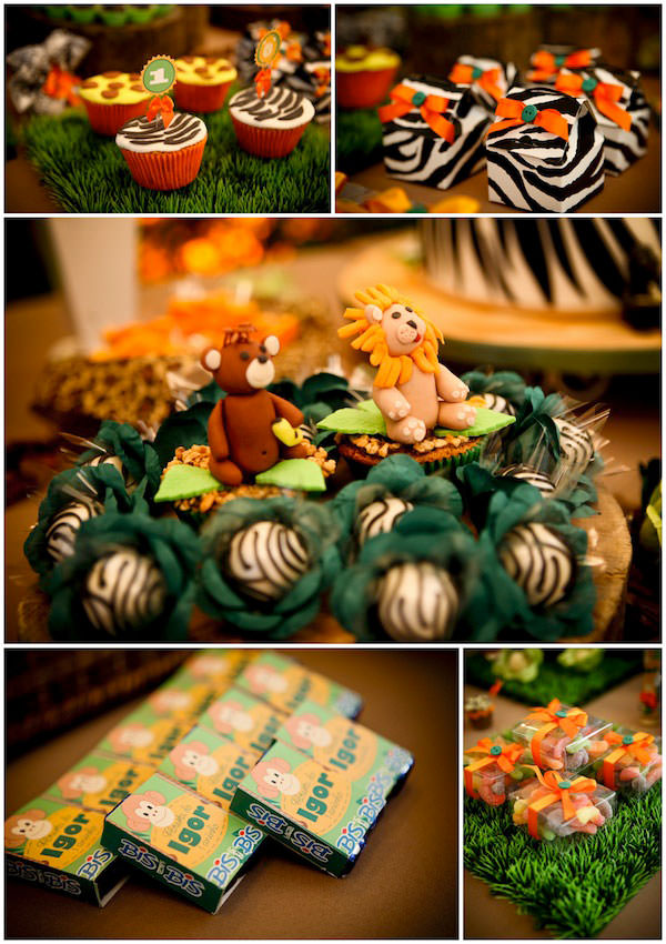 decoração Madagascar simples vs decoração Madagascar completa