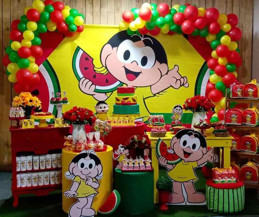 Comidinhas Temáticas com Melancia para a Festa