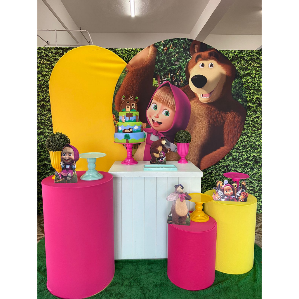 decoração masha e o urso