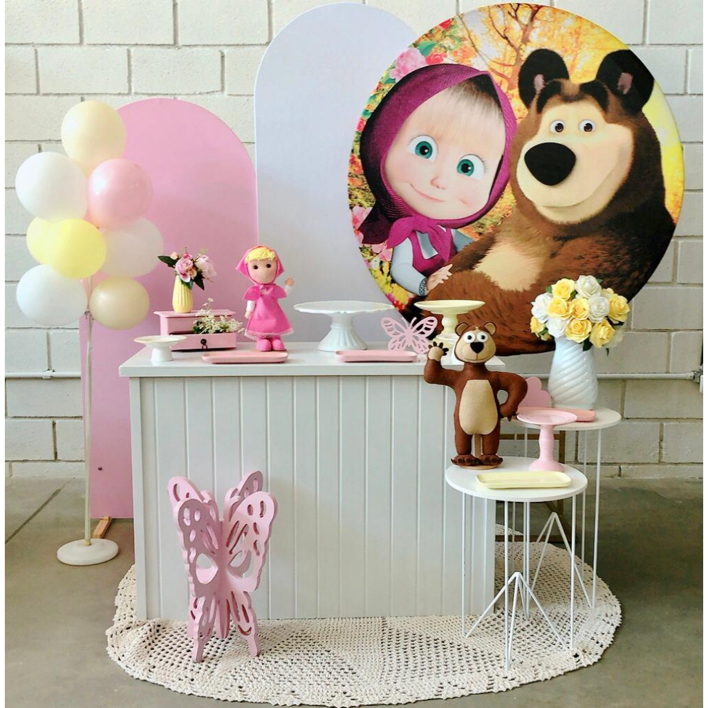decoração masha e urso