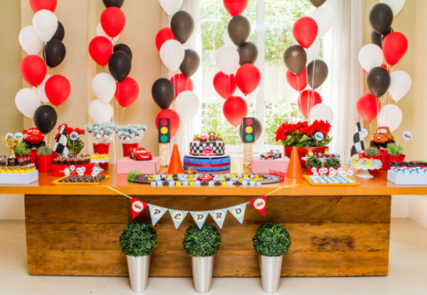 decoração mcqueen festa infantil