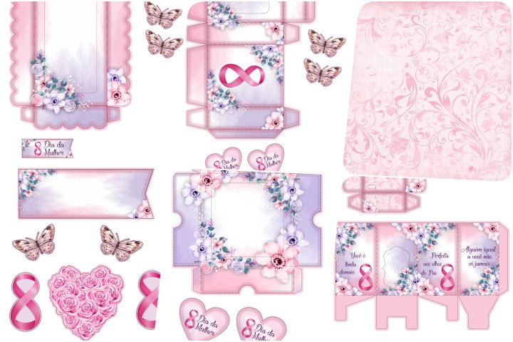 decoração mês da mulher vs dia internacional da mulher