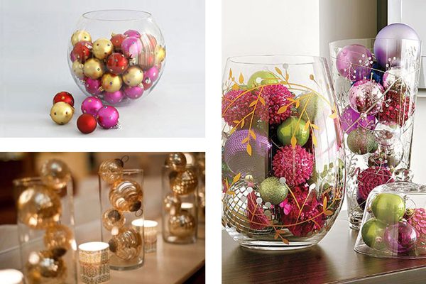 decoração mesa ano novo