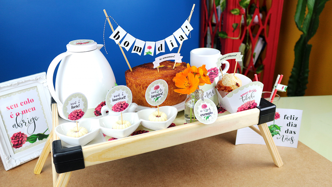 ideias criativas mesa cafe manha dia maes