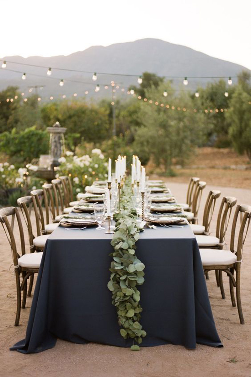 como escolher centro de mesa para casamento boho chic