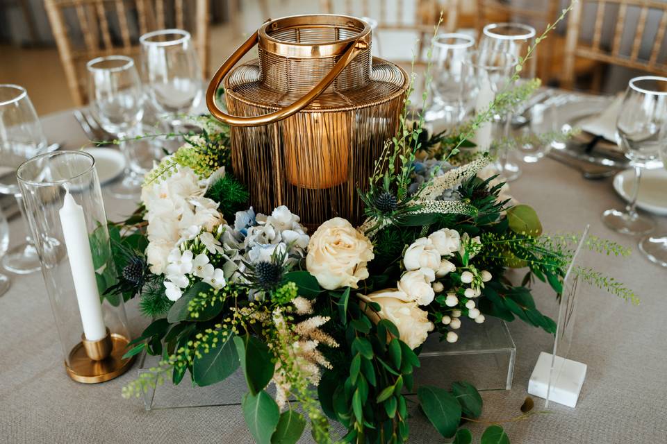 como escolher centro de mesa para casamento boho chic