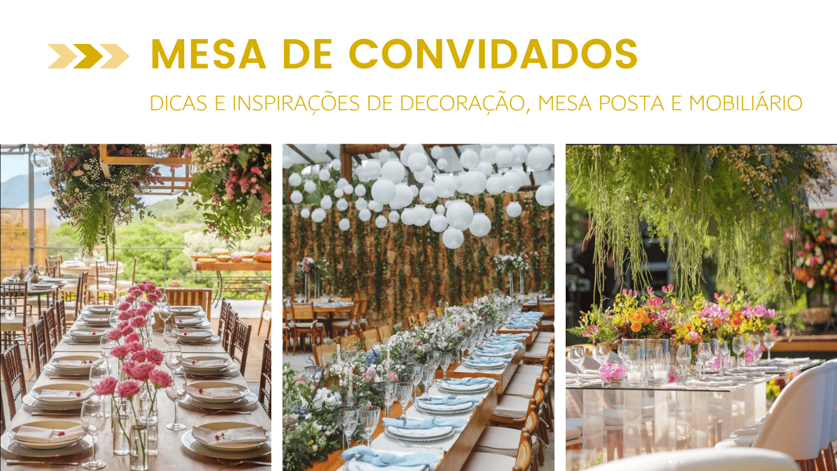 erros comuns na decoração da mesa de casamento