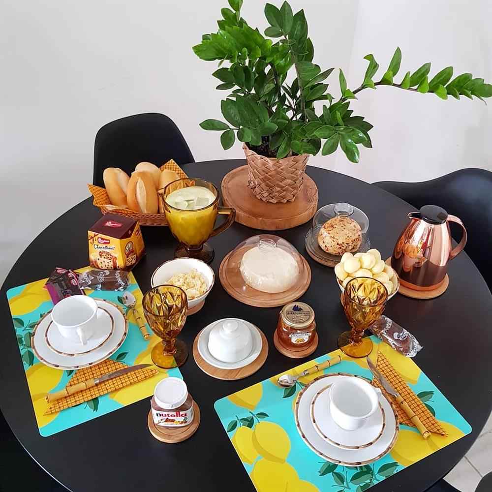 decoração mesa de café da manhã