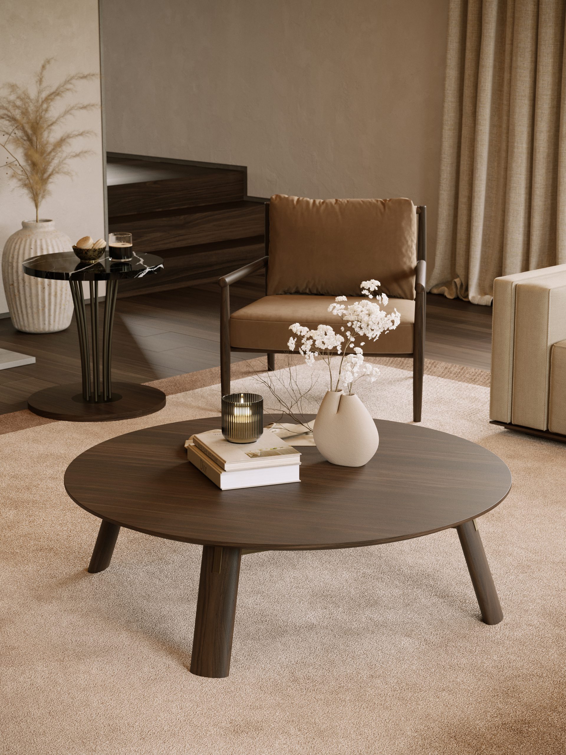 decoração mesa de centro