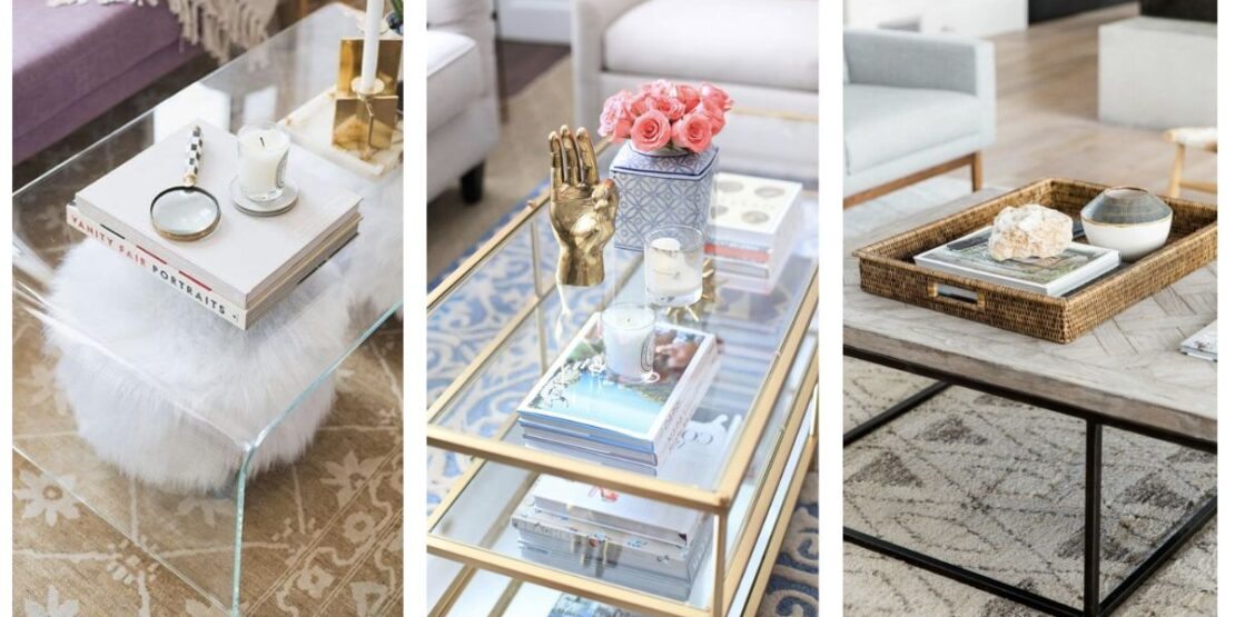 decoração mesa de centro