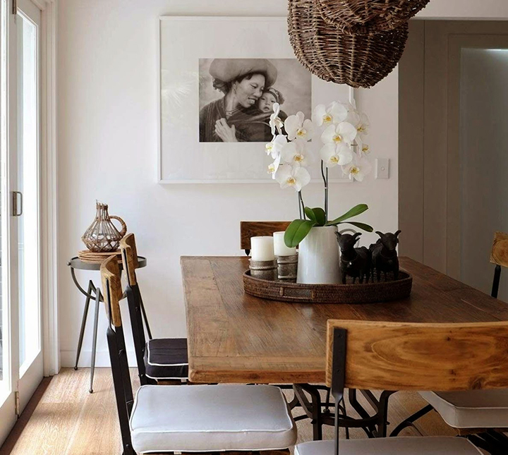 decoração mesa de centro