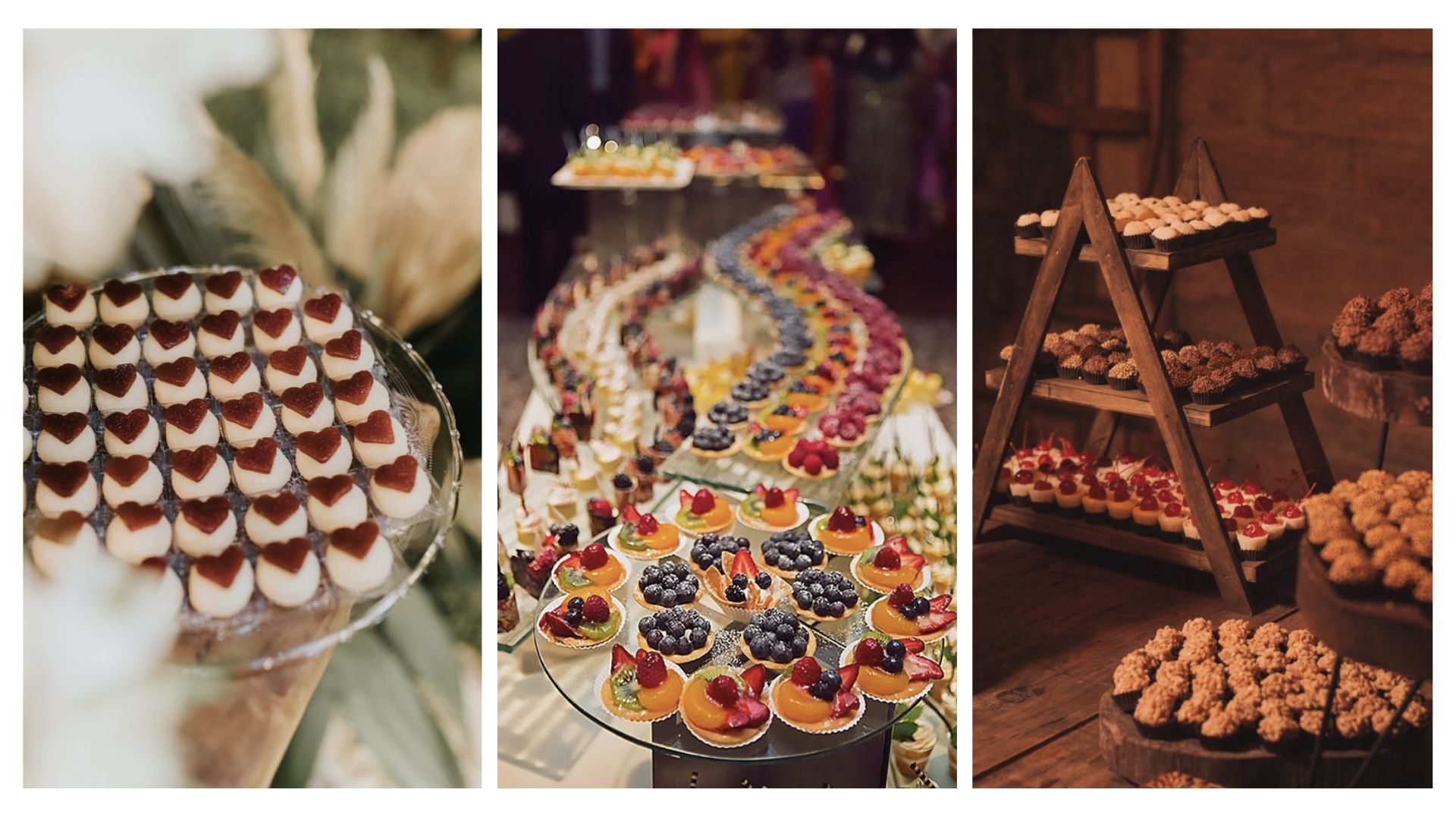 decoração mesa de doces simples