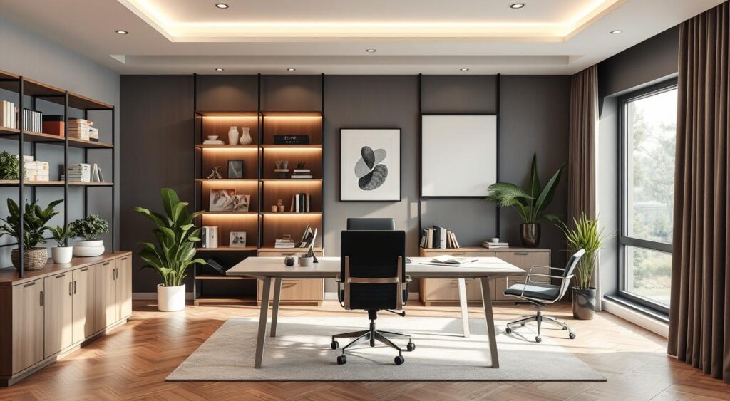 como escolher plantas para mesa de escritório com pouca luz