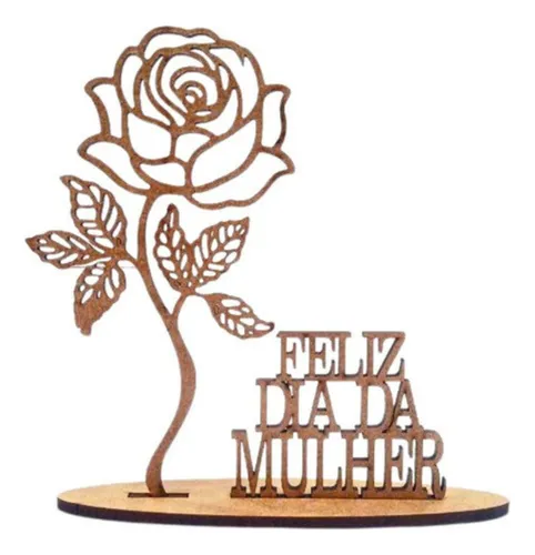 decoração mesa dia da mulher minimalista moderna